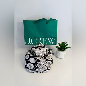 J. Crew Gwyneth linen slip skirt‎ in classic floral print ws Large